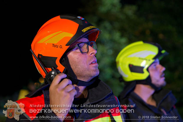 20181012 Realistische Brandeinsatzübung in Oberwaltersdorf  Foto: © Stefan Schneider