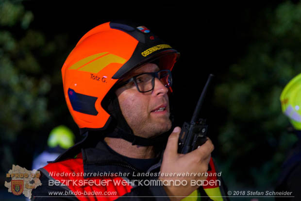 20181012 Realistische Brandeinsatzübung in Oberwaltersdorf  Foto: © Stefan Schneider