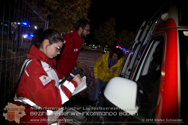 20181012 Realistische Brandeinsatzübung in Oberwaltersdorf  Foto: © Stefan Schneider