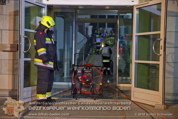20181012 Realistische Brandeinsatzübung in Oberwaltersdorf  Foto: © Stefan Schneider