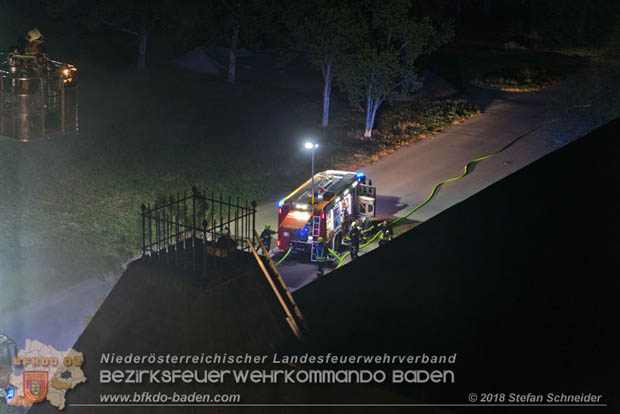 20181012 Realistische Brandeinsatzübung in Oberwaltersdorf  Foto: © Stefan Schneider