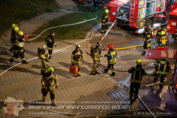 20181012 Realistische Brandeinsatzübung in Oberwaltersdorf  Foto: © Stefan Schneider