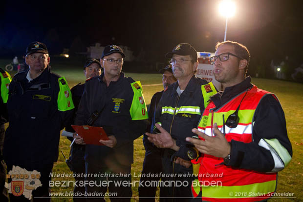 20181012 Realistische Brandeinsatzübung in Oberwaltersdorf  Foto: © Stefan Schneider