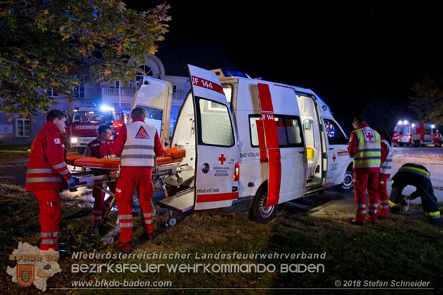 20181012 Realistische Brandeinsatzübung in Oberwaltersdorf  Foto: © Stefan Schneider