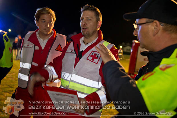 20181012 Realistische Brandeinsatzübung in Oberwaltersdorf  Foto: © Stefan Schneider