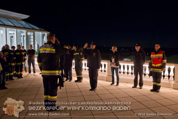 20181012 Realistische Brandeinsatzübung in Oberwaltersdorf  Foto: © Stefan Schneider
