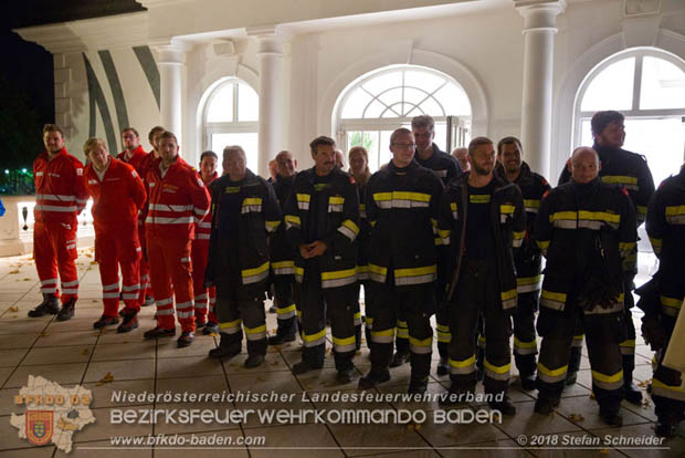 20181012 Realistische Brandeinsatzübung in Oberwaltersdorf  Foto: © Stefan Schneider