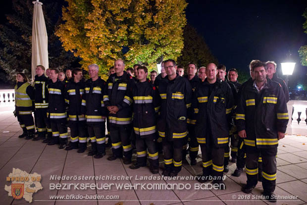 20181012 Realistische Brandeinsatzübung in Oberwaltersdorf  Foto: © Stefan Schneider