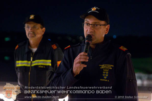 20181012 Realistische Brandeinsatzübung in Oberwaltersdorf  Foto: © Stefan Schneider