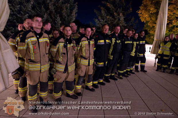 20181012 Realistische Brandeinsatzübung in Oberwaltersdorf  Foto: © Stefan Schneider