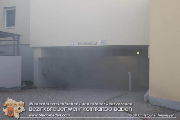 20181012 Brandeinsatzübung in einer Günselsdorfer Tiefgarage Foto: SB ÖA Christopher Neumayer 20181012 Brandeinsatzübung in einer Günselsdorfer Tiefgarage Foto: SB ÖA Christopher Neumayer