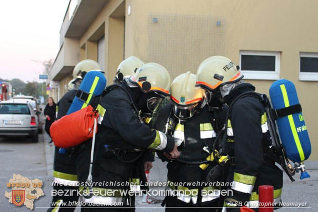 20181012 Brandeinsatzuebung in einer Guenselsdorfer Tiefgarage Foto: SB oeA Christopher Neumayer 20181012 Brandeinsatzuebung in einer Guenselsdorfer Tiefgarage Foto: SB oeA Christopher Neumayer