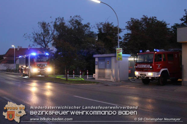 20181012 Brandeinsatzuebung in einer Guenselsdorfer Tiefgarage Foto: SB oeA Christopher Neumayer 20181012 Brandeinsatzuebung in einer Guenselsdorfer Tiefgarage Foto: SB oeA Christopher Neumayer