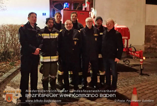 20181206 Indienststellung eines Lichtmast-Anhängers der FF Gainfarn im Zuge der Nikolausfeier beim Feuerwehrhaus  Foto: © FF Gainfarn