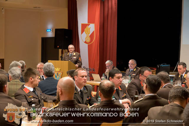 Bezirksfeuerwehrtag 2018 in Berndorf  Foto: Stefan Schneider BFK Baden