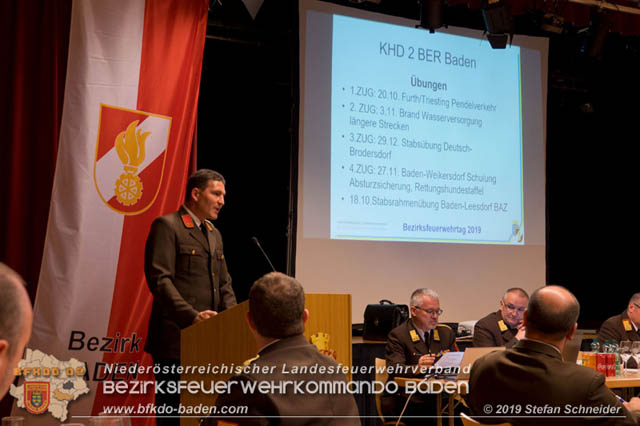 Bezirksfeuerwehrtag 2018 in Berndorf  Foto: Stefan Schneider BFK Baden