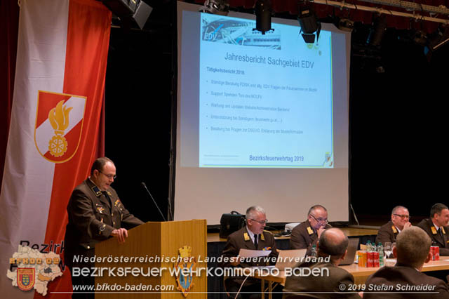 Bezirksfeuerwehrtag 2018 in Berndorf  Foto: Stefan Schneider BFK Baden