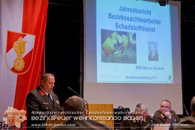 Bezirksfeuerwehrtag 2018 in Berndorf  Foto: Stefan Schneider BFK Baden