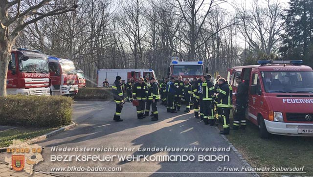 20190323 Übung des 3. KHD Zug 2. Bereitschaft NÖ in Seibersdorf  Foto: Freiwilllige Feuerwehr Seibersdorf
