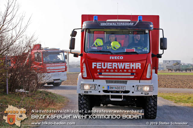 20190323 Übung des 3. KHD Zug 2. Bereitschaft NÖ im Raum Seibersdorf  Foto: Stefan Schneider