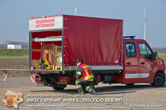 20190323 Übung des 3. KHD Zug 2. Bereitschaft NÖ im Raum Seibersdorf  Foto: Stefan Schneider