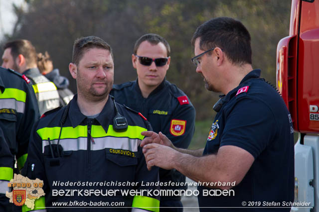20190323 Übung des 3. KHD Zug 2. Bereitschaft NÖ im Raum Seibersdorf  Foto: Stefan Schneider