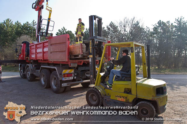 20190323 Übung des 3. KHD Zug 2. Bereitschaft NÖ im Raum Seibersdorf  Foto: Stefan Schneider