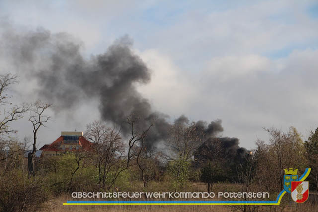 Großübung Tritolia19" Feuerwehrabschnitt Pottenstein am 06.April 2019  Fotos: ASB Markus Hackl u. ASB Bernd Taxberger AFKDO Pottenstein
