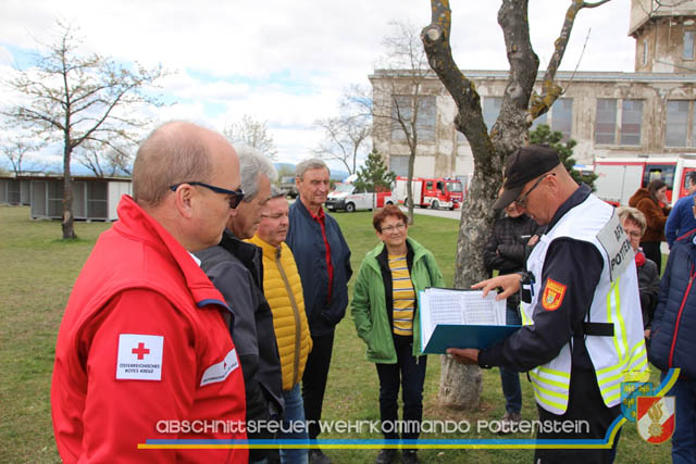 Großübung Tritolia19" Feuerwehrabschnitt Pottenstein am 06.April 2019  Fotos: ASB Markus Hackl u. ASB Bernd Taxberger AFKDO Pottenstein