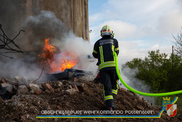 Großübung Tritolia19" Feuerwehrabschnitt Pottenstein am 06.April 2019  Fotos: ASB Markus Hackl u. ASB Bernd Taxberger AFKDO Pottenstein