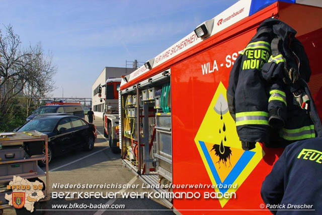 20190330 Pilotseminar "Fortbildung Chemieschutzanzug-Träger" des BFKDO Baden bei der BTF Industriepark Schwechat Foto: Patrick Drescher 20190330 Pilotseminar "Fortbildung Chemieschutzanzug-Träger" des BFKDO Baden bei der BTF Industriepark Schwechat Foto: Patrick Drescher