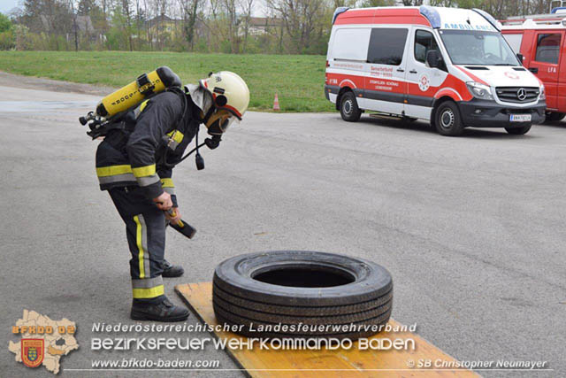 20190413 Atemschutz Leistungstest (Finnentest) in Günseelsdorf  Foto: SB ÖA Christopher Neumayer