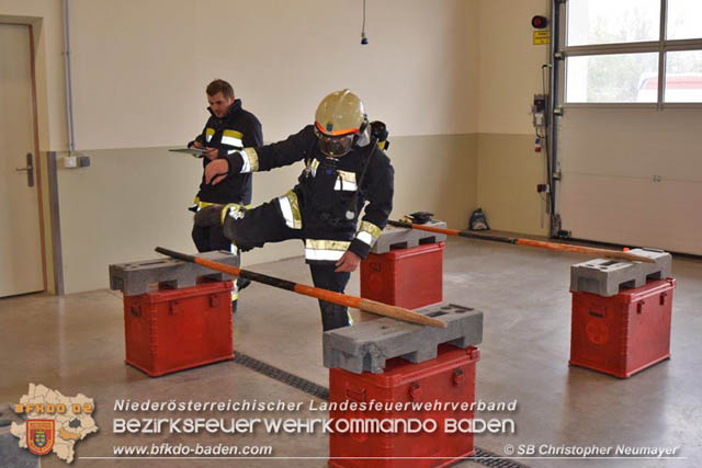 20190413 Atemschutz Leistungstest (Finnentest) in Günseelsdorf  Foto: SB ÖA Christopher Neumayer