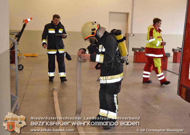 20190413 Atemschutz Leistungstest (Finnentest) in Günseelsdorf  Foto: SB ÖA Christopher Neumayer