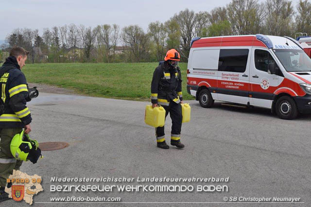 20190413 Atemschutz Leistungstest (Finnentest) in Günseelsdorf  Foto: SB ÖA Christopher Neumayer