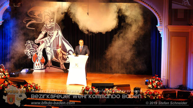 20190502 Florianiempfang im Casino Baden - 150 Jahre NÖ LFV  Foto: © EOBI Stefan Scheider FF Baden-Stadt