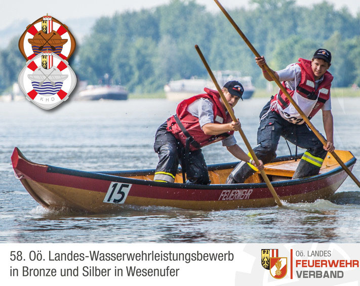 58 Oö. Landes-Wasserleistungsbewerb in Bronze und Silber in Wesenufer    Quelle: © OÖ LFV