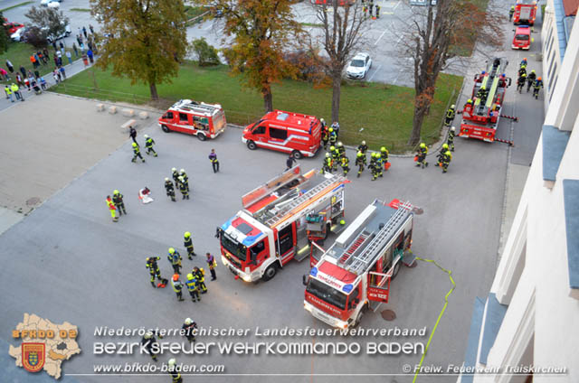 20190919 Unterabschnittsübung in Traiskirchen Bundesbetreuungsstelle OST  Foto: FF Traiskirchen-Stadt