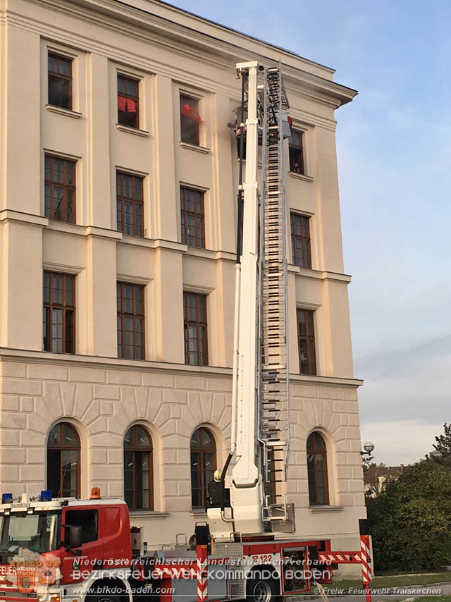 20190919 Unterabschnittsübung in Traiskirchen Bundesbetreuungsstelle OST  Foto: FF Traiskirchen-Stadt