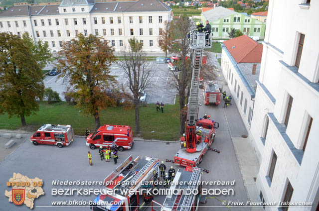 20190919 Unterabschnittsübung in Traiskirchen Bundesbetreuungsstelle OST  Foto: FF Traiskirchen-Stadt