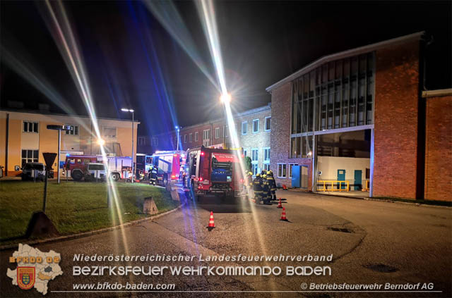 20191004 Unterabschnittsübung am Gelände des Wirtschaftsparks der Berndorf AG  Foto: BTF Berndorf AG