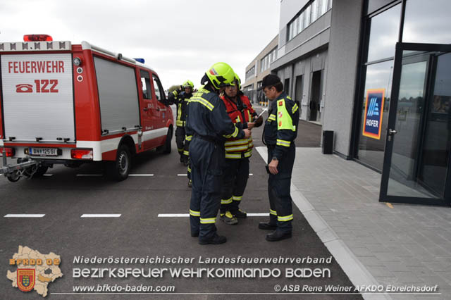 20191012 Abschnittsübung bei der Firma Hofer KG in Trumau  Foto: ASB Rene Weiner AFKDO Ebreichsdorf