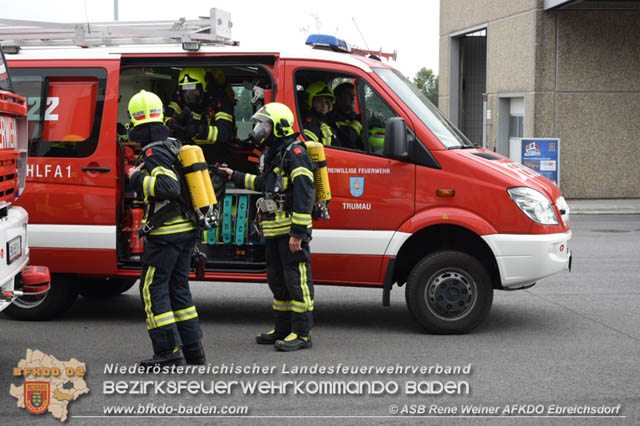 20191012 Abschnittsübung bei der Firma Hofer KG in Trumau  Foto: ASB Rene Weiner AFKDO Ebreichsdorf