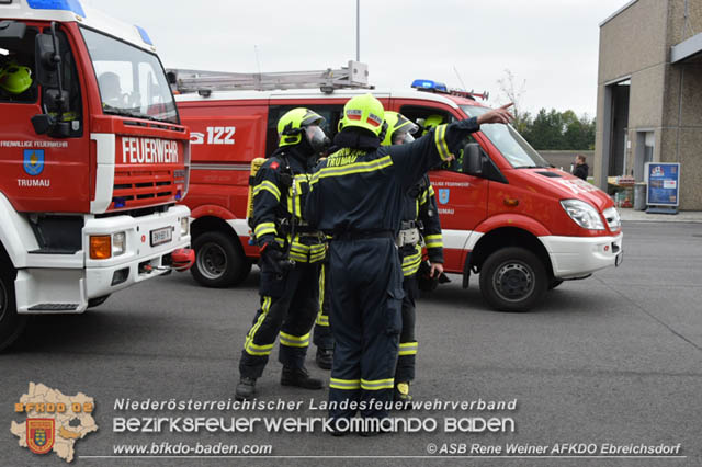 20191012 Abschnittsübung bei der Firma Hofer KG in Trumau  Foto: ASB Rene Weiner AFKDO Ebreichsdorf