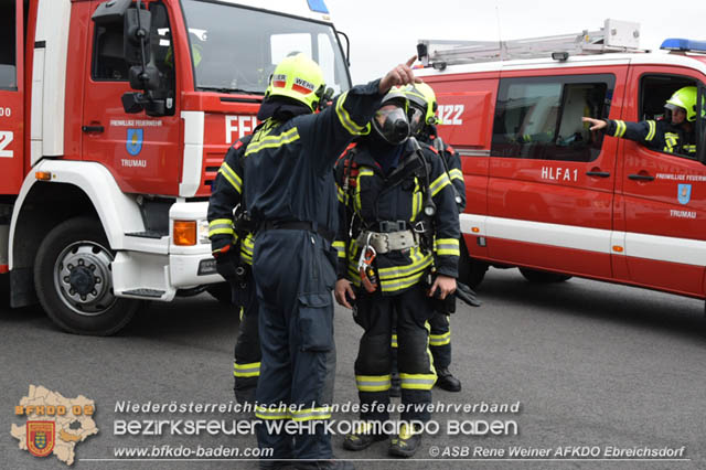 20191012 Abschnittsübung bei der Firma Hofer KG in Trumau  Foto: ASB Rene Weiner AFKDO Ebreichsdorf