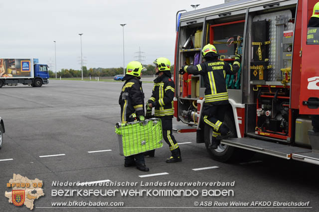 20191012 Abschnittsübung bei der Firma Hofer KG in Trumau  Foto: ASB Rene Weiner AFKDO Ebreichsdorf