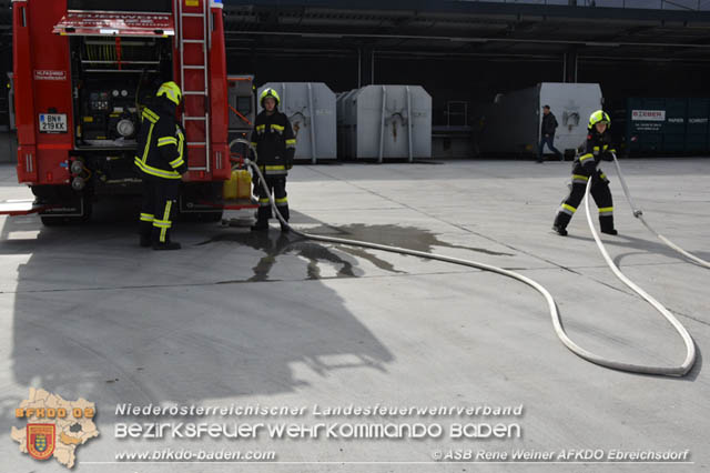 20191012 Abschnittsübung bei der Firma Hofer KG in Trumau  Foto: ASB Rene Weiner AFKDO Ebreichsdorf