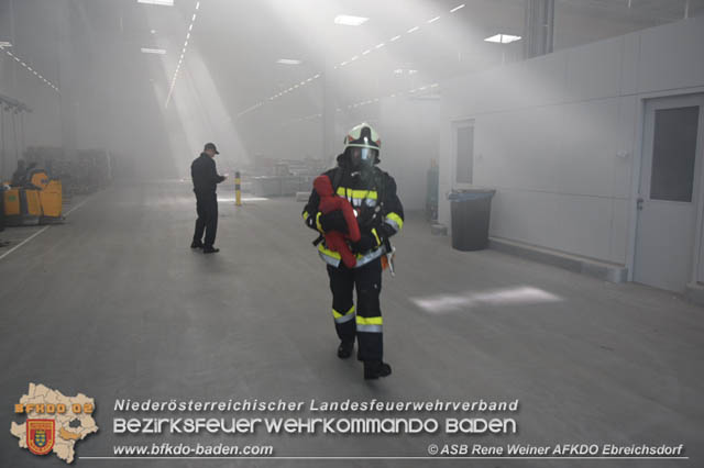 20191012 Abschnittsübung bei der Firma Hofer KG in Trumau  Foto: ASB Rene Weiner AFKDO Ebreichsdorf