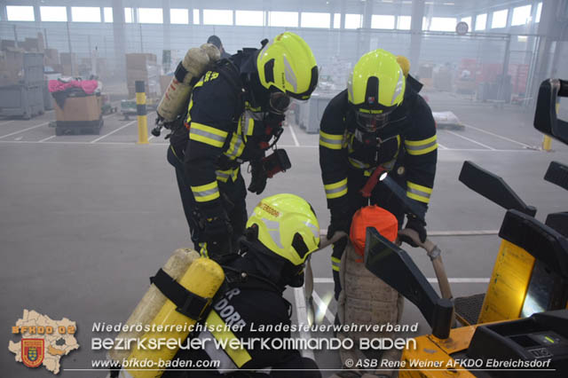 20191012 Abschnittsübung bei der Firma Hofer KG in Trumau  Foto: ASB Rene Weiner AFKDO Ebreichsdorf