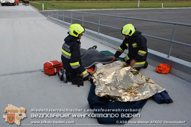 20191012 Abschnittsübung bei der Firma Hofer KG in Trumau  Foto: ASB Rene Weiner AFKDO Ebreichsdorf